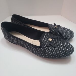 NWOT Charter Club Elegant Trendy Comfy Fashion Travel Black Women's Flats Sz7.5M
